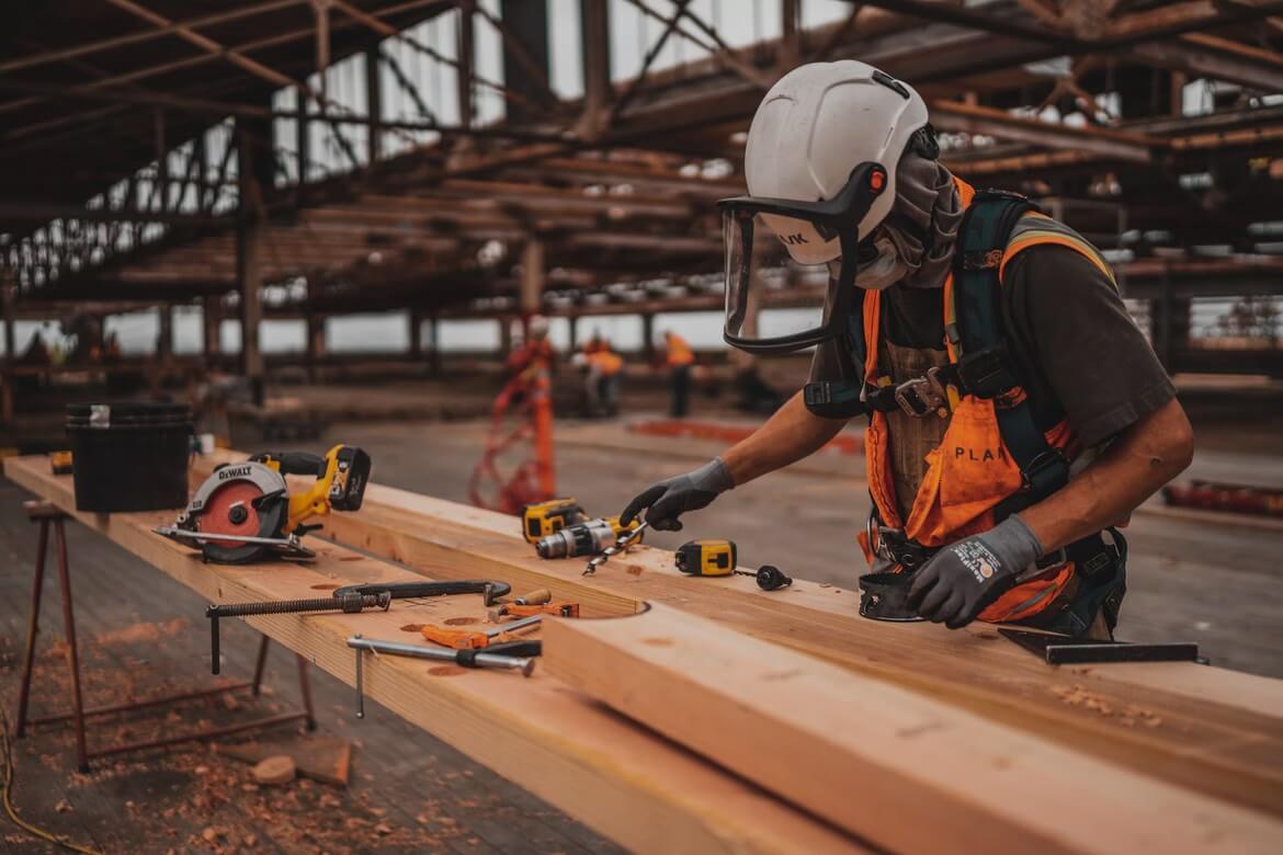 wood structure building